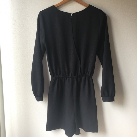 Aritzia Wilfred Grignard Romper in Black - Picture 3 of 8